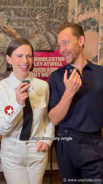 Tom Hiddleston and Hayley Atwell of Broadway’s MUCH ADO ABOUT NOTHING, Say More 💬