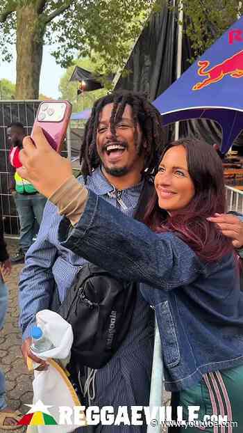 ZION MARLEY with FANS after his performance @ Ruhr Reggae by Summer 2026 🔥 🇩🇪