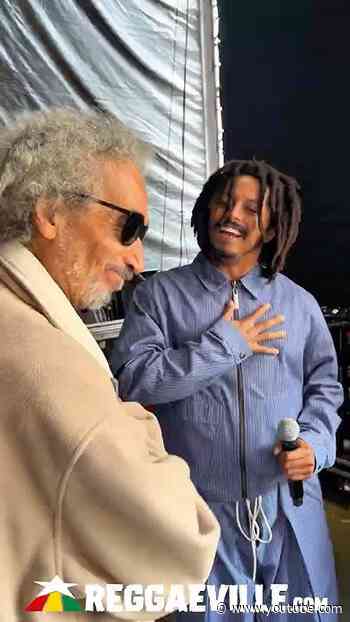 BACKSTAGE VIBES with ZION MARLEY getting ready for his show @ Ruhr Reggae Summer 2026 🔥 🇩🇪