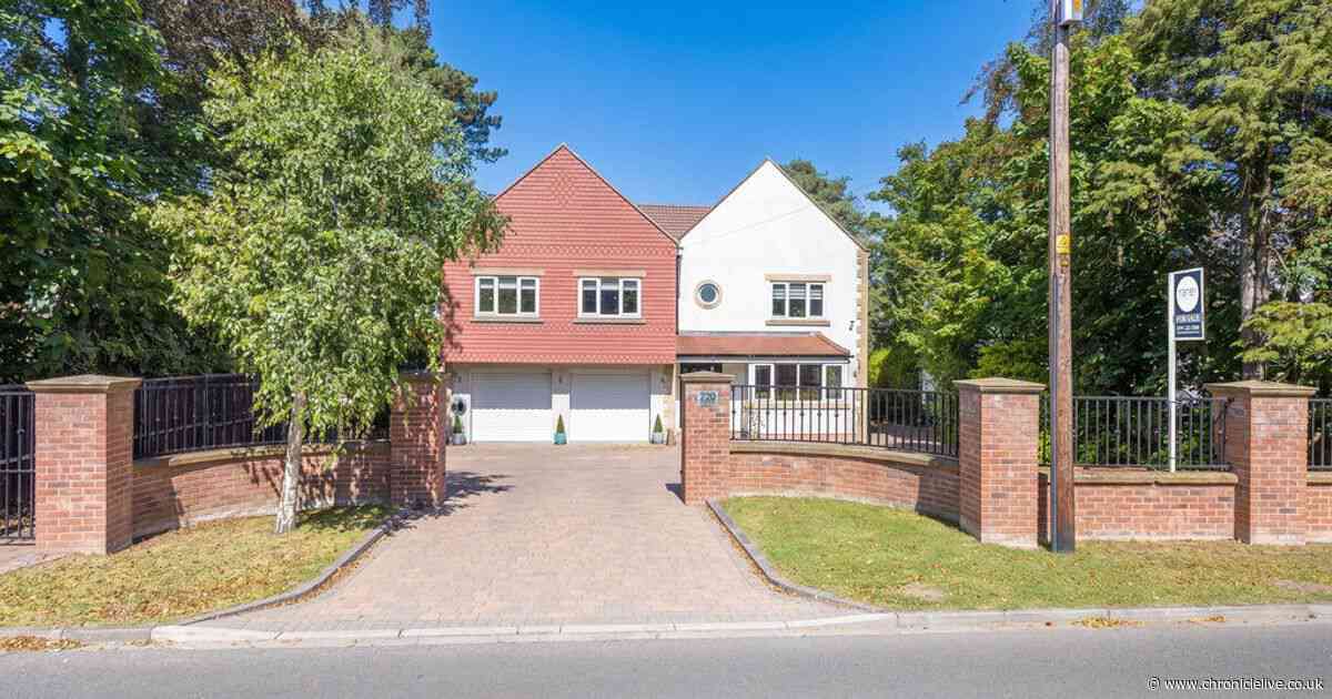 Inside a 'fabulous' Darras Hall detached family home for sale at just over £1.1million