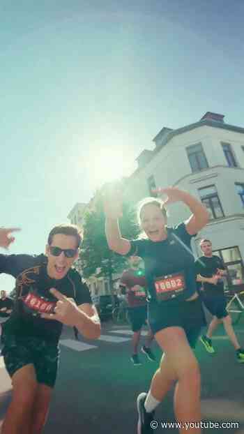 5K done. Straight into the rave.