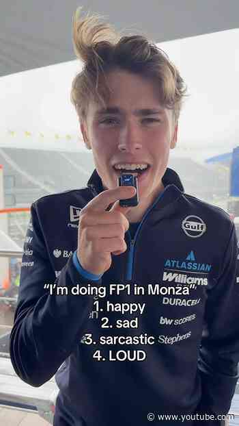 Luke's got something to say about this week in Monza 🇮🇹 #f1 #f1tiktok
