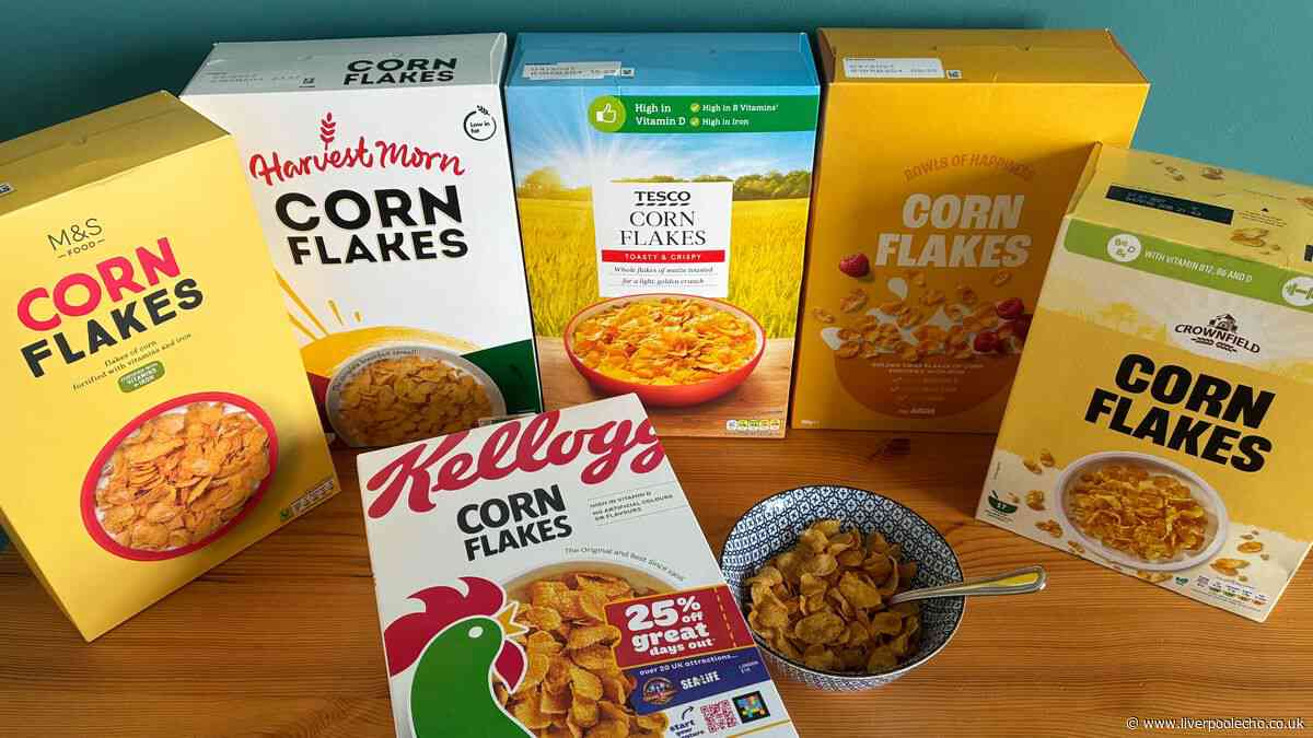 I tried cornflakes from Asda, Tesco, Lidl, Aldi and M&S — one beat Kellogg's