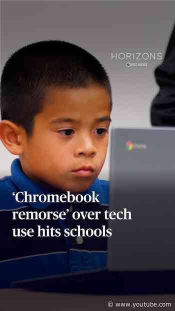 ‘Chromebook remorse’ over tech use hits schools