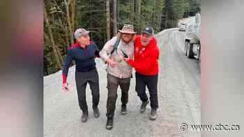 B.C. man who went missing in mountains for several days found alive