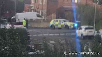 Man stabbed to death in Newcastle-under-Lyme after car crash as police launch probe