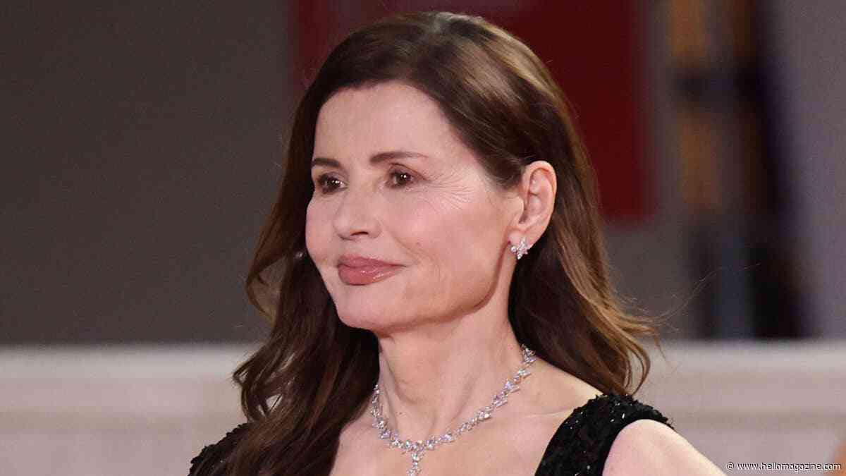 Geena Davis, 70, stuns in black dress with daring thigh-high slit