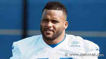 Aaron Donald was embroiled in bitter legal feud with his ex over fears her dog may harm their children while he plotted shock NFL return