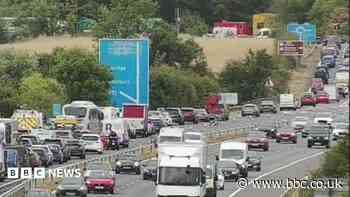 Busy motorway reopens following power fault