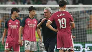 Mourinho can't explain shock Madrid loss at Betis