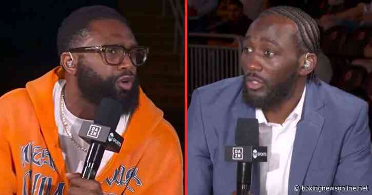 Terence Crawford and Jaron Ennis clash live on air: “You know what I’d do to you”