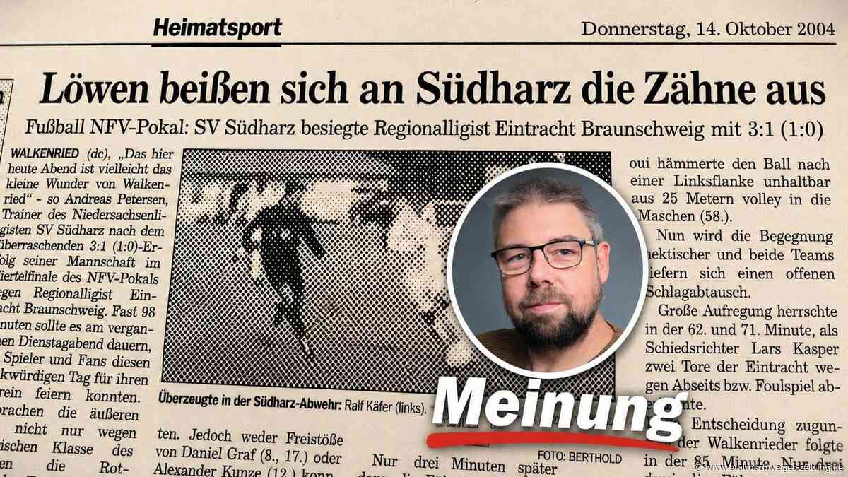 Erinnerungen an alte Zeiten: Als Eintracht Braunschweig im Südharz baden ging