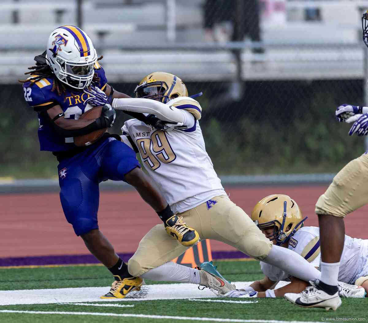 Troy produces a dominating season-opening victory over Amsterdam