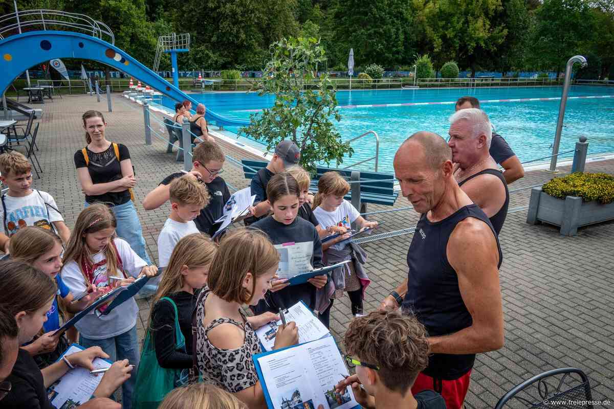 Stadtrallye der Fünftklässler: Mit Teamgeist durch Rochlitz