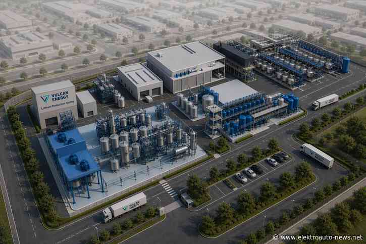 Neues Vulcan-Projekt: Lithium für eine Million E-Autos