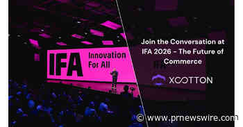 XCOTTON Joins the Conversation at IFA 2026: Why the Future of Commerce Goes Beyond Checkout