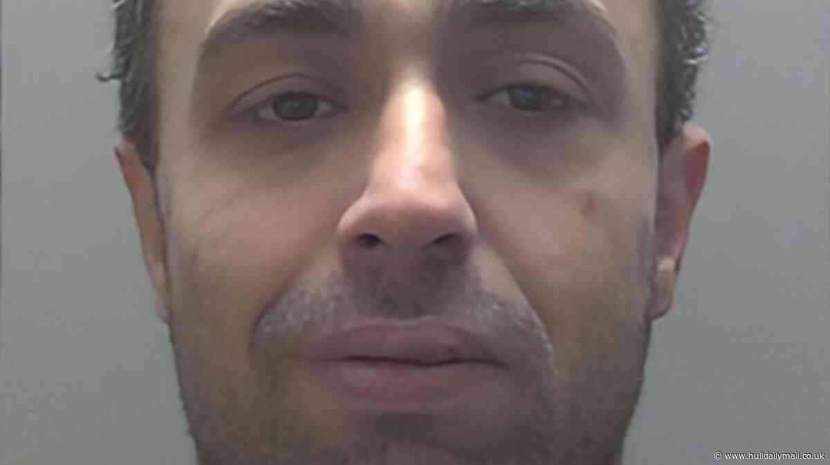 Sleeping Hull drug dealer got huge shock and spat at officer when police turned up at his home