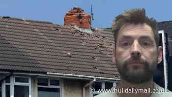 Man who wrecked roofs in Anlaby Road standoff caused £20,000 of damage