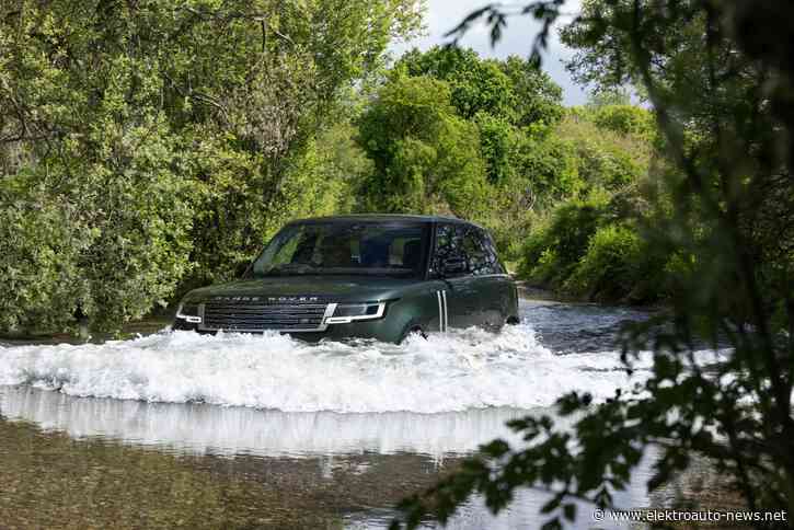 Range Rover Electric erste Fahrt über Stock und Stein in Gaydon