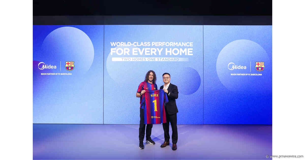 FC Barcelona Legend Carles Puyol Joins Midea at IFA 2026