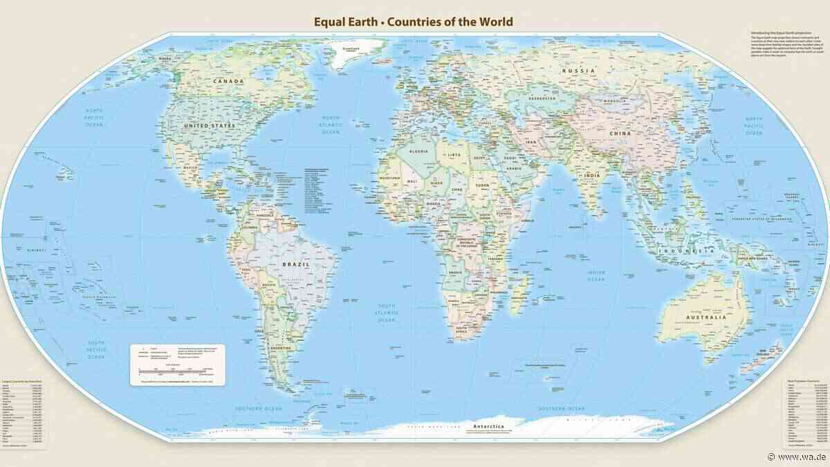 Afrika wird endlich größer: Vereinte Nationen stimmen für Reform der Weltkarte