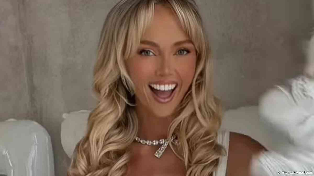 Annie Knight kicks off her hen's party with very racy 'showgirl' themed look as she reveals she wants a 'tasteful' celebration: 'Nothing cringe or tacky'