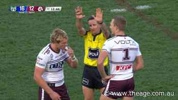 Trbojevic handed marching orders