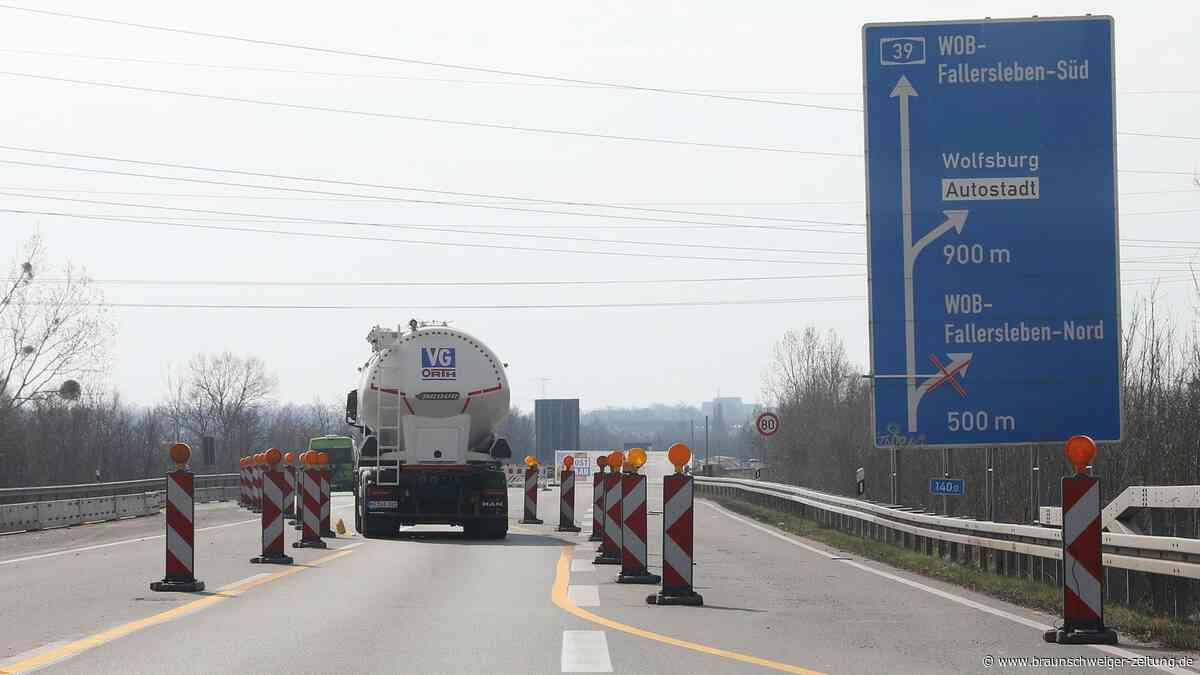 Autobahn-Sperrung in Wolfsburg: Heute wird Verkehr auf A39 umgeleitet
