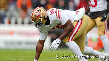 After getting shot in February, 49ers DE Keion White is good to go