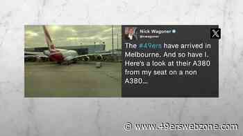 49ers arrive in Melbourne | 'The NFL Report'