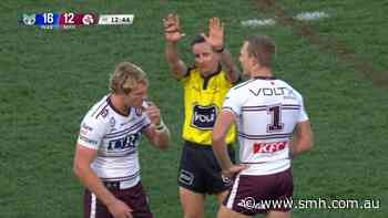 Trbojevic sin-binned for ugly tackle