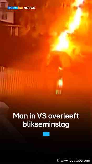 Man in VS overleeft blikseminslag | RTL Nieuws