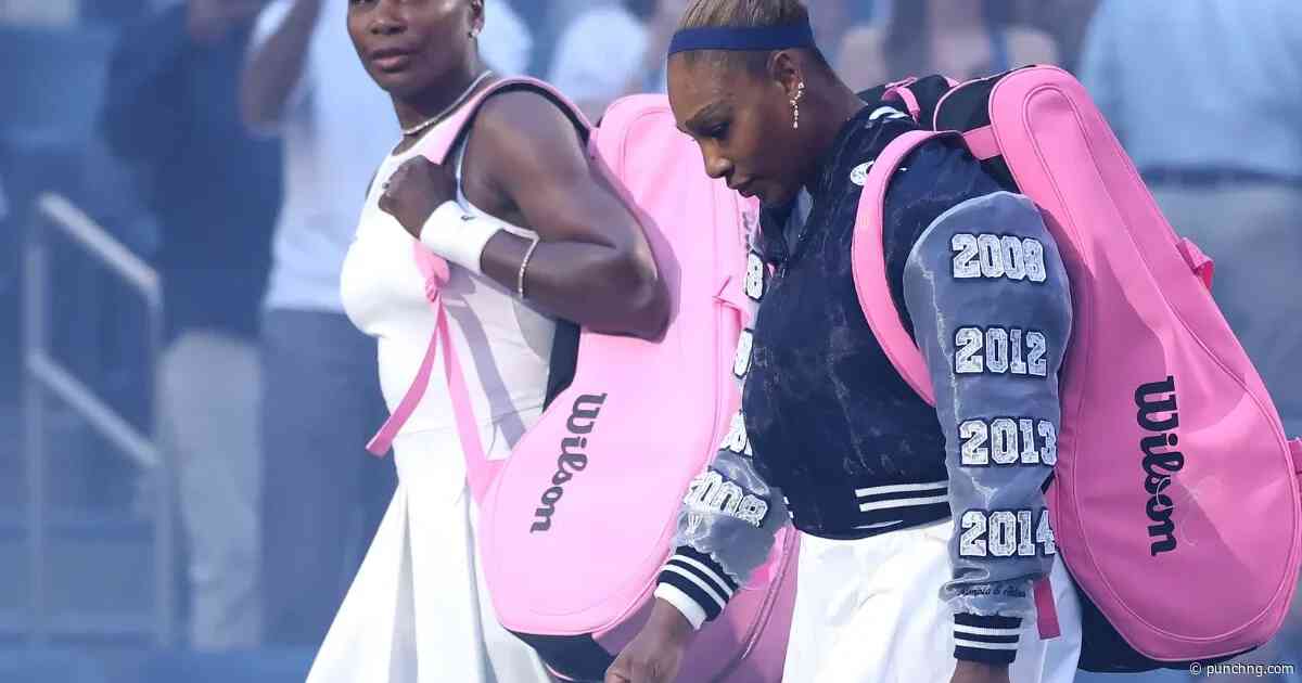 Williams sisters fall in return to US Open doubles