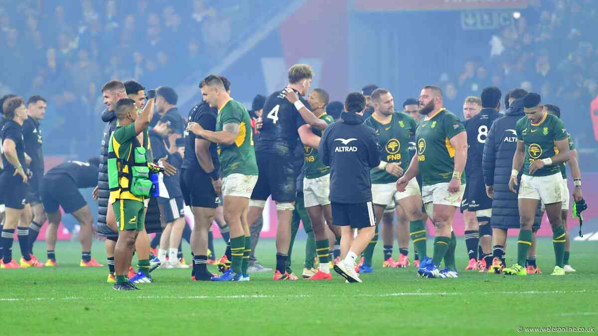 Ex-Wales coach wades in on Springboks 'debacle' and chief makes feelings clear on Welsh duo