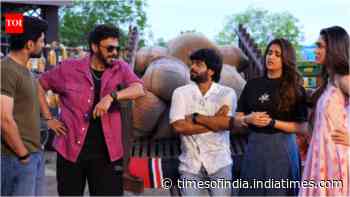 Venkatesh and Kalyan Ram shoot dance number for ‘January 12 Vidudala’