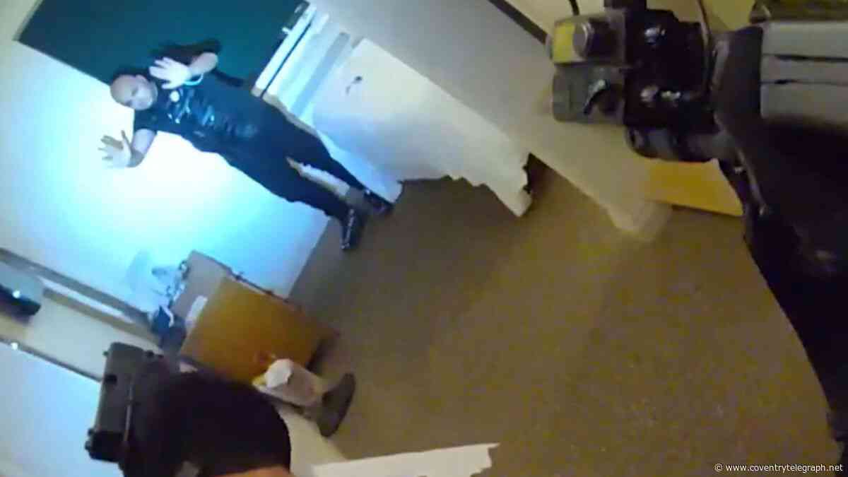 Bodycam footage captures moment Coventry murder plot gang members arrested