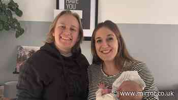 'Wedding guests "bought" us our baby – he's better than a gravy boat'