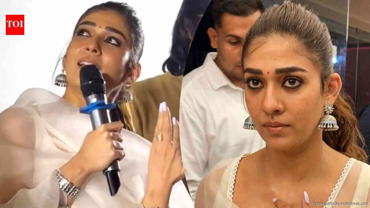 'Toxic' actress Nayanthara turns emotional seeing fans’ love for ‘Hi’