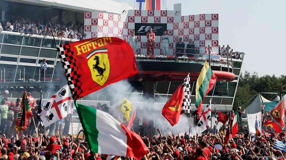 When Schumacher retired after winning in front of the Tifosi