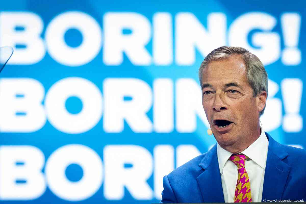 Nigel Farage latest: Reform leader battles to contain donations scandal fallout as probe expected to widen