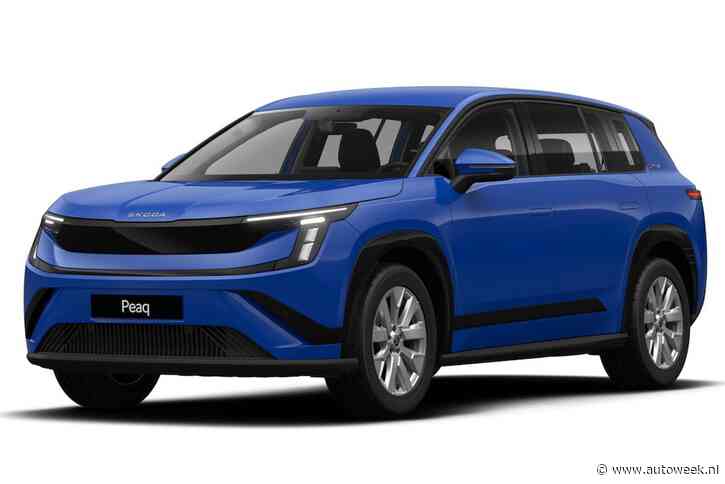 Bij de Skoda Peaq is de Business Edition er vooral voor de accu – Back to basics