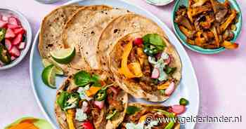 Wat Eten We Vandaag: Pulled oesterzwam-taco's met radijssalsa