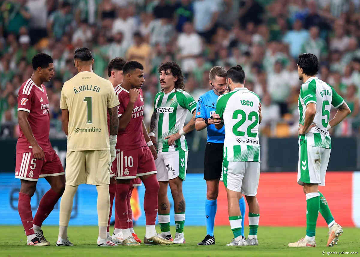 Real Madrid TV launches furious attack on match referee after controversial Betis defeat: ‘If this happened to Barça…’