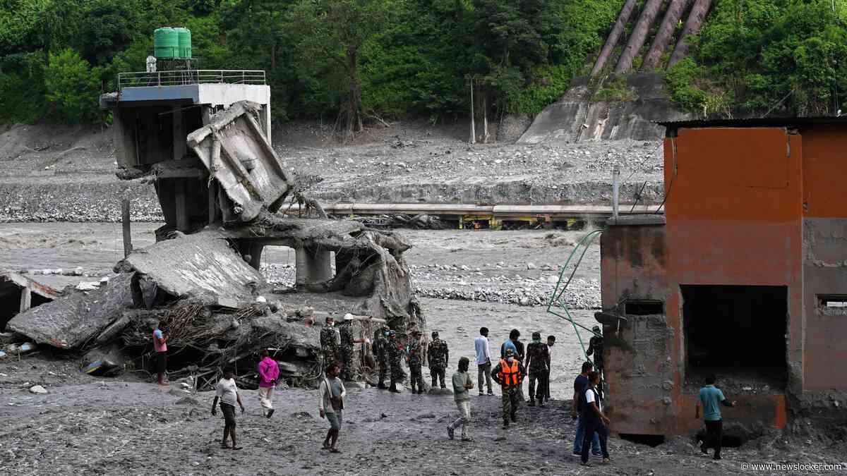 Derde overlevende gered uit ingestorte tunnel bij waterkrachtcentrale Nepal
