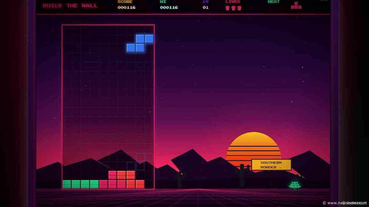 Tetris-maker boos over antimigratieversie die Witte Huis van spel heeft gemaakt