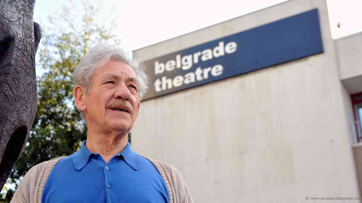 The day Sir Ian McKellen missed his entrance on stage in Coventry in 'inglorious' first role