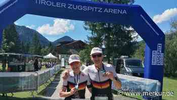 „Ruppige Steilabfahrt“ auf schmalen Reifen: Landkreis-Athleten erfolgreich bei Gravel-Triathlon in Tirol