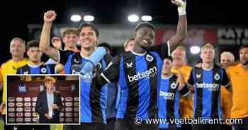 Vandenbempt hoopvol voor de CL van Club Brugge? "Dat zeiden ze over Jashari en Stankovic ook"