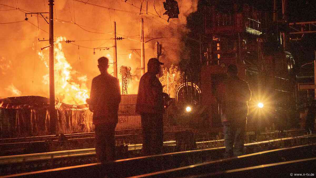 Angriffe mit neuen Drohnen: Russland nimmt die ukrainische Bahn immer massiver unter Beschuss