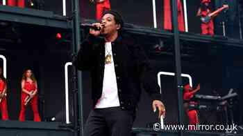 Jay-Z fans distracted at London gig as they realise who's dancing wildly in crowd